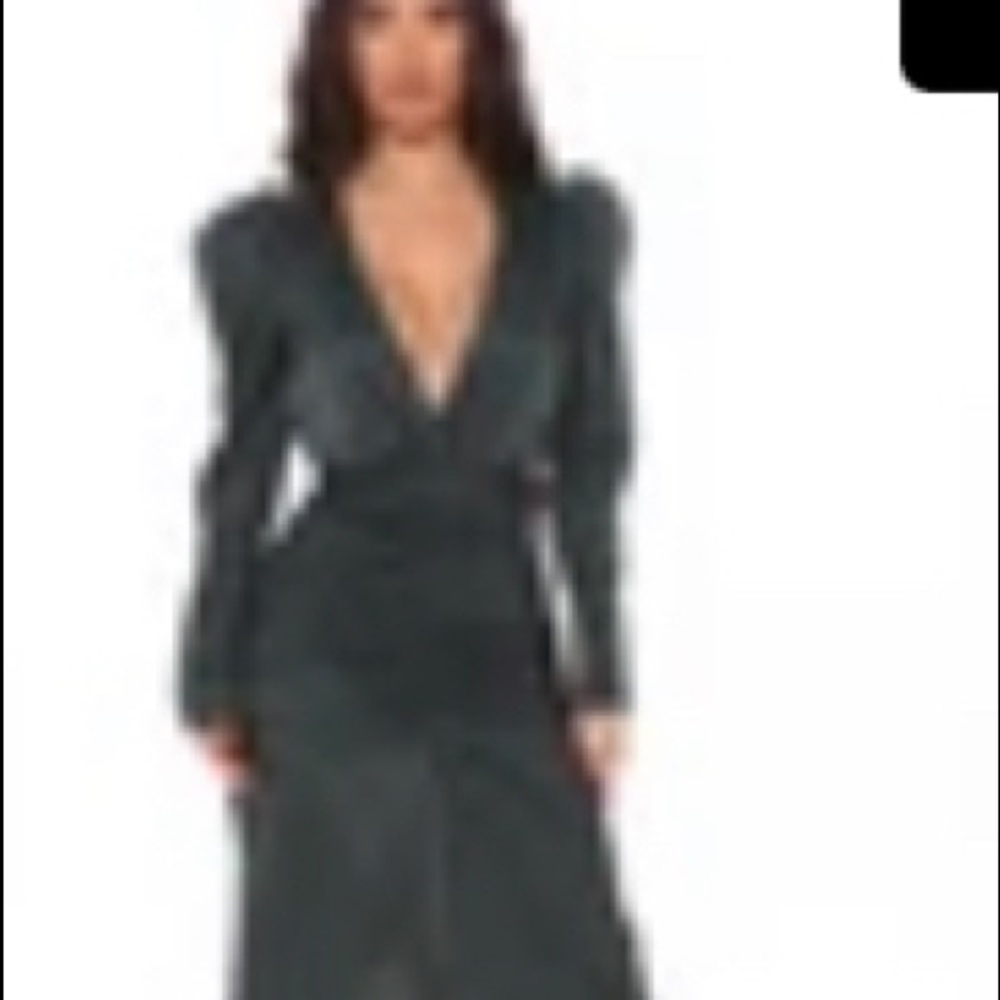 FashionNova Dress Green.